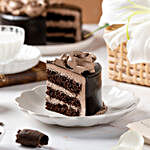 Chocolate Rose Designer Cake- Half Kg