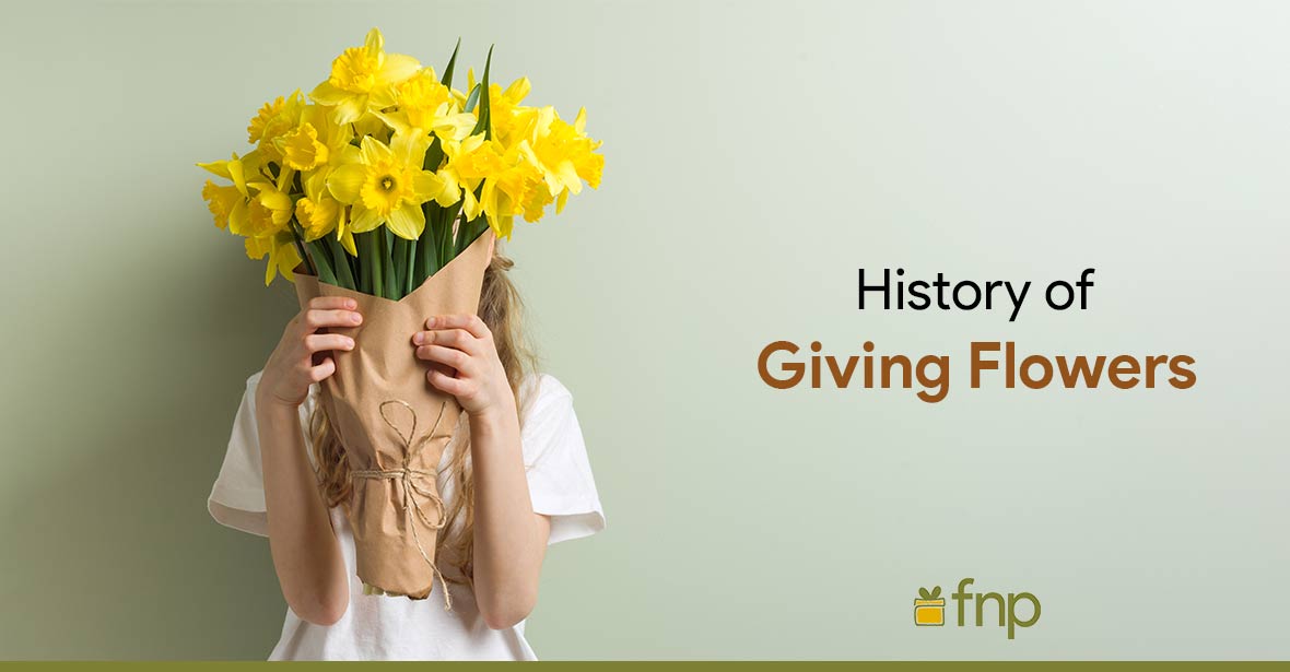 History Behind Giving Flowers