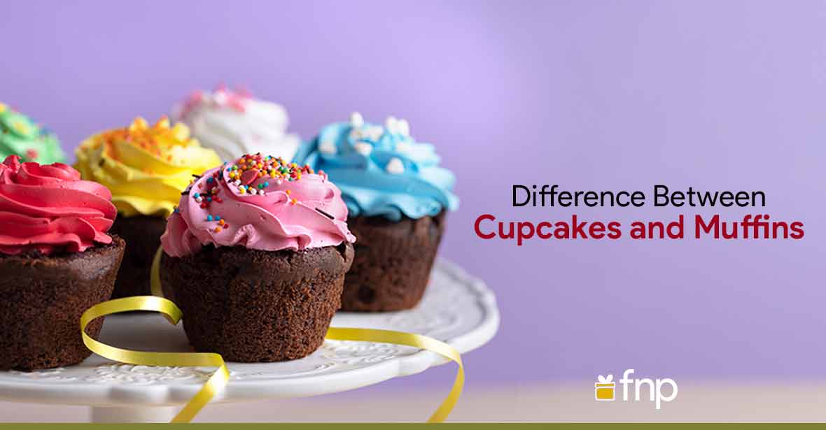 difference between cupcakes and muffins