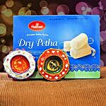 Dry Petha With 2 Diwali Diya Set