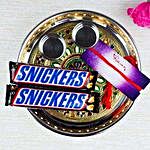 Snickers In Meenakari Thali