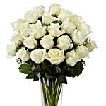 2 Dozen White Roses