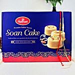 Pyare Bhiya Two Rakhi Set With Soan Cake