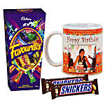 Birthday Personalised Mug And Chocolates