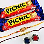 Prince two Rakhi With Two Picnic Chocolates