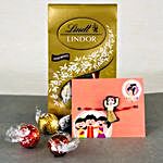 Pyar Ka Rista Rakhi With Lindt chocolates