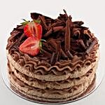 Chocolate Hazelnut Meringue Gluten Free Cake