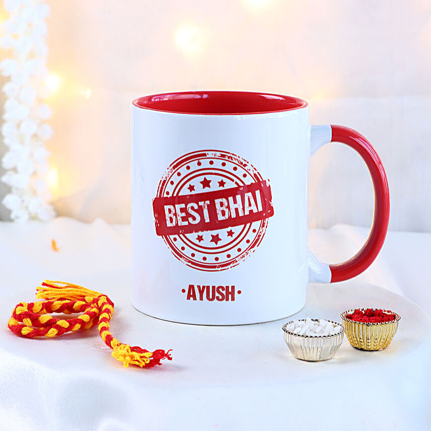 Best Bhai Personalised Mug