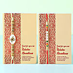 Set of 2 Fancy Rakhis With Rochers
