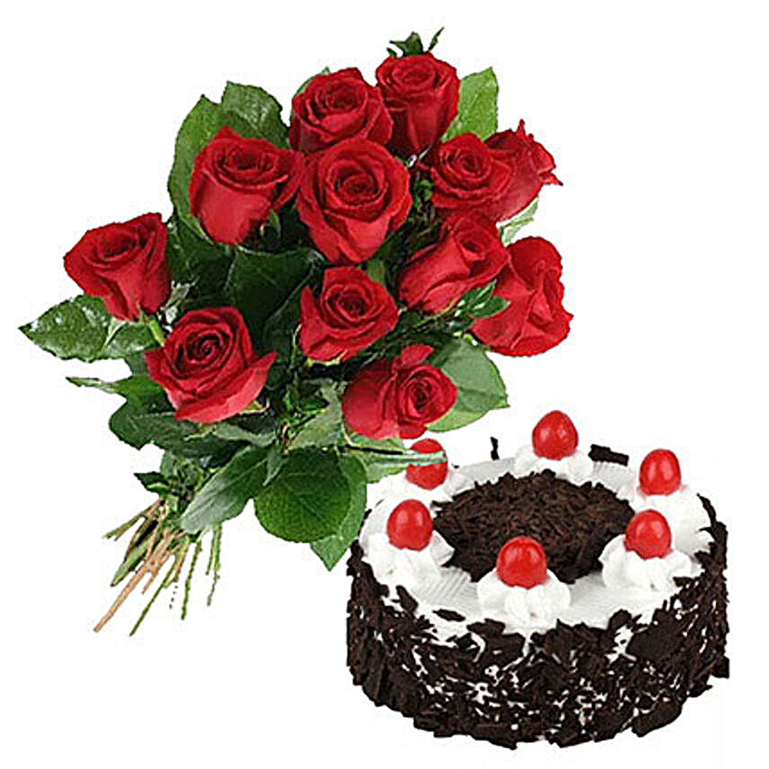 Black Forest Cake N Roses