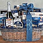 Sparkling Wine and Gourmet Assortment