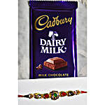 Cadbury Chocolate N Beads Rakhi