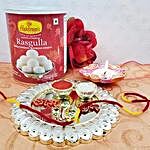 Acrylic Round Sweet Thali
