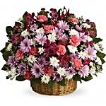 Big Flowers Basket