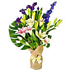 Charming Bouquet Of Spring Flowers