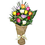 Galore Of Love Bouquet Of 12 Assorted Roses
