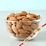 Almonds 100Gms And Rakhi Combo
