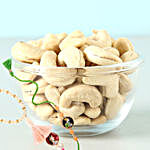 Cashews 100 Gms And Bahiya Bhabhi Rakhi Combo