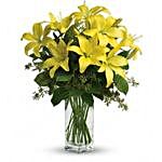 Sunny Asiatic Lilies Bouquet