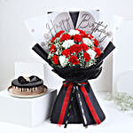 Carnations N Cake Birthday Bundle
