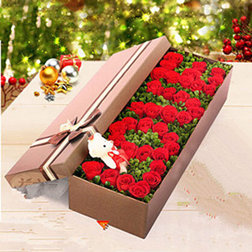 Box Of 36 Red Roses