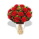 A Dozen Luxury Red Roses