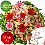 Ich Liebe Dich With Premium Vase and Merci