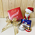 Lindt Lindor And Chocolate Santa Basket