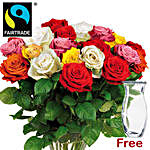 Bewitching Bouquet Of Mixed Roses