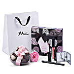 Mii Luxurious Make Up Set with Godiva And Rose