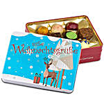 Winter Snowflake Chocolate Box