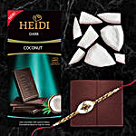 Heidi Coconut Dark Chocolate And Rakhi Combo