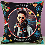 Personalised Xmas Wishes For Him Cushion