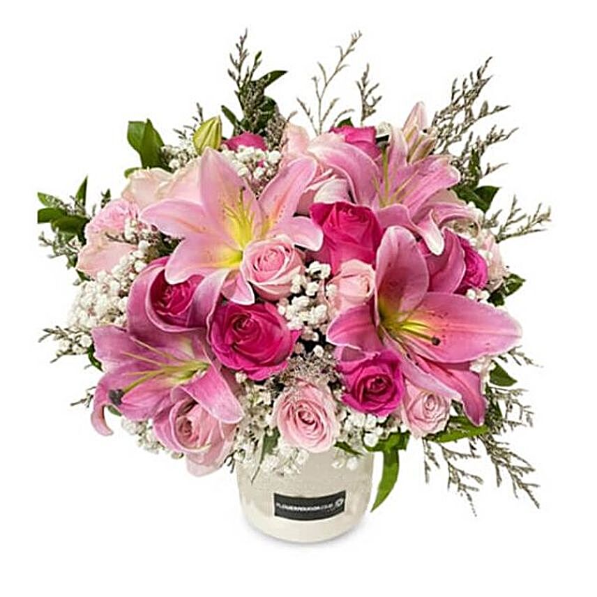 Blooming Wishes Floral Vase