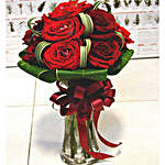 Stunning Red Roses Arrangement