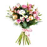 Pink Christmas Bouquet