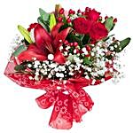 Red Sprinkle Floral Bouquet