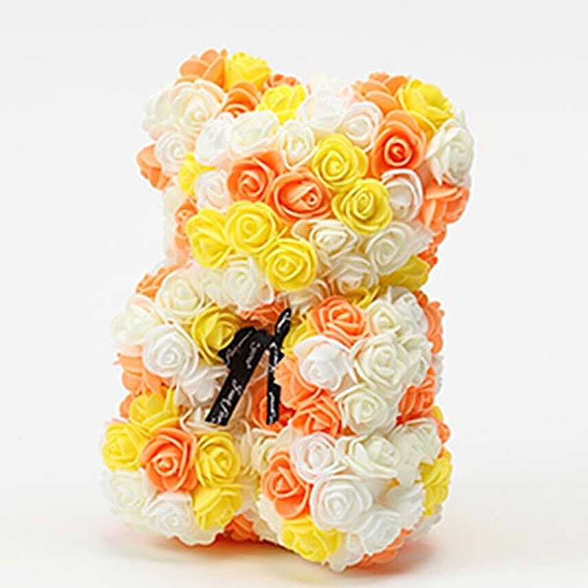 Colorful Flower Teddy