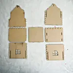 DIY Gingerbread House Christmas Gift