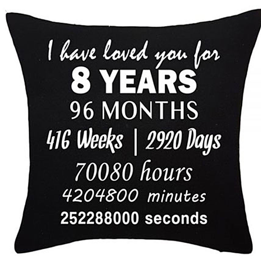 Anniversary Special Printed Cushion