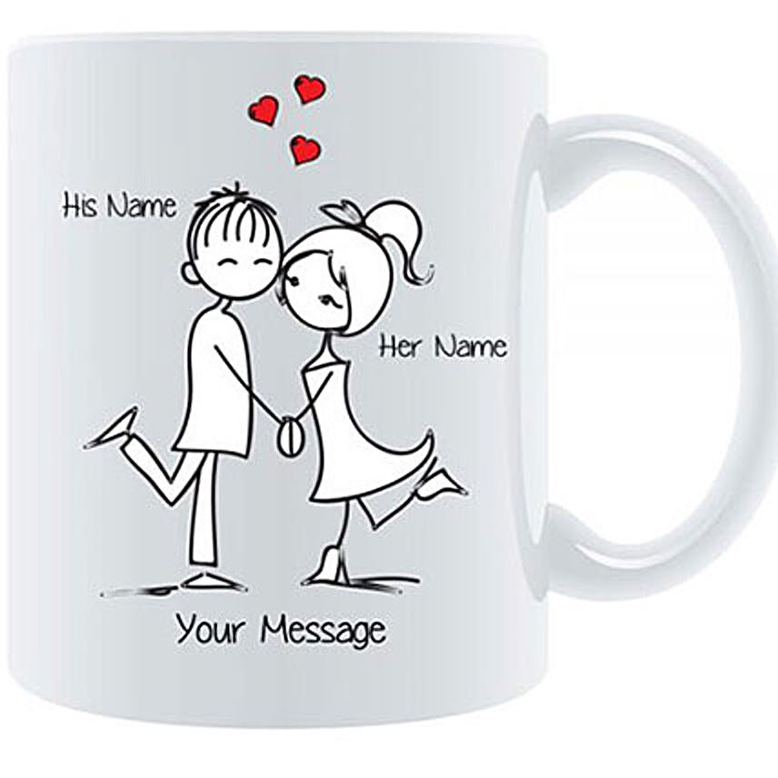 Couple In Love Personalized Mug