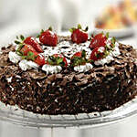 Black Forest Cake With Strawberry