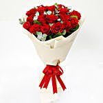 Eternal Red Roses Bunch