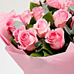 Passionate Pink Rose Bouquet
