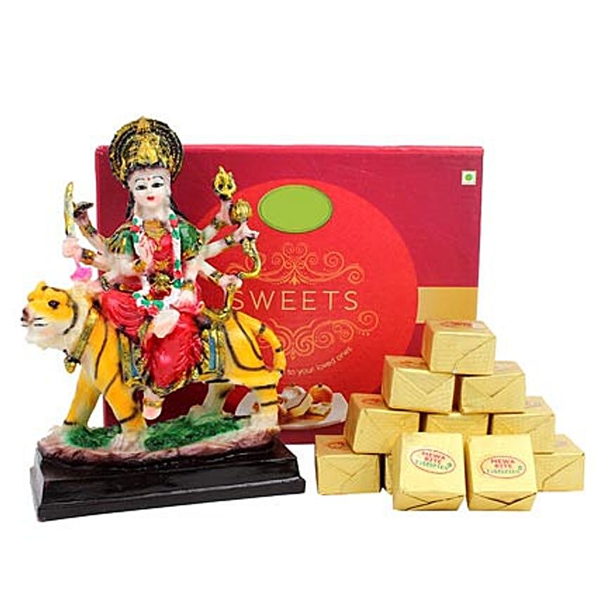Goddess Durga and Sweets