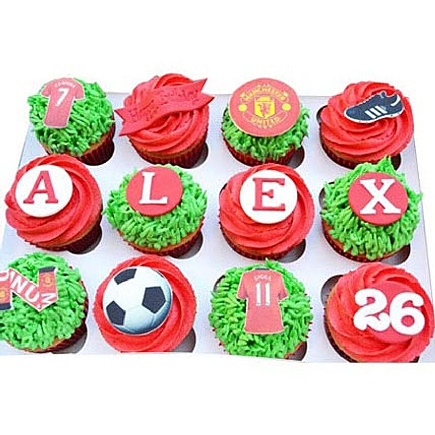 6 Football Special Cupcakes by FNP