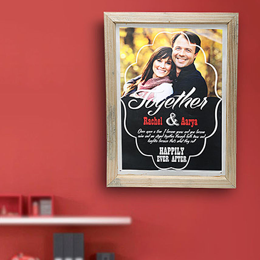 Happily Ever After Personalized Wall Hanging