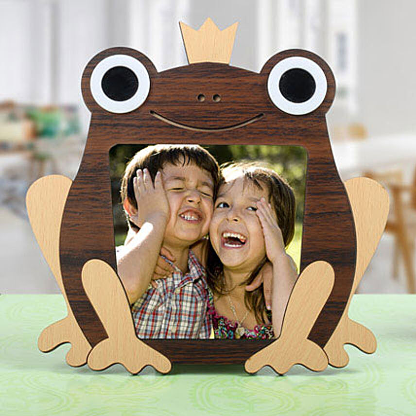 Frog Personalized Photo Frame