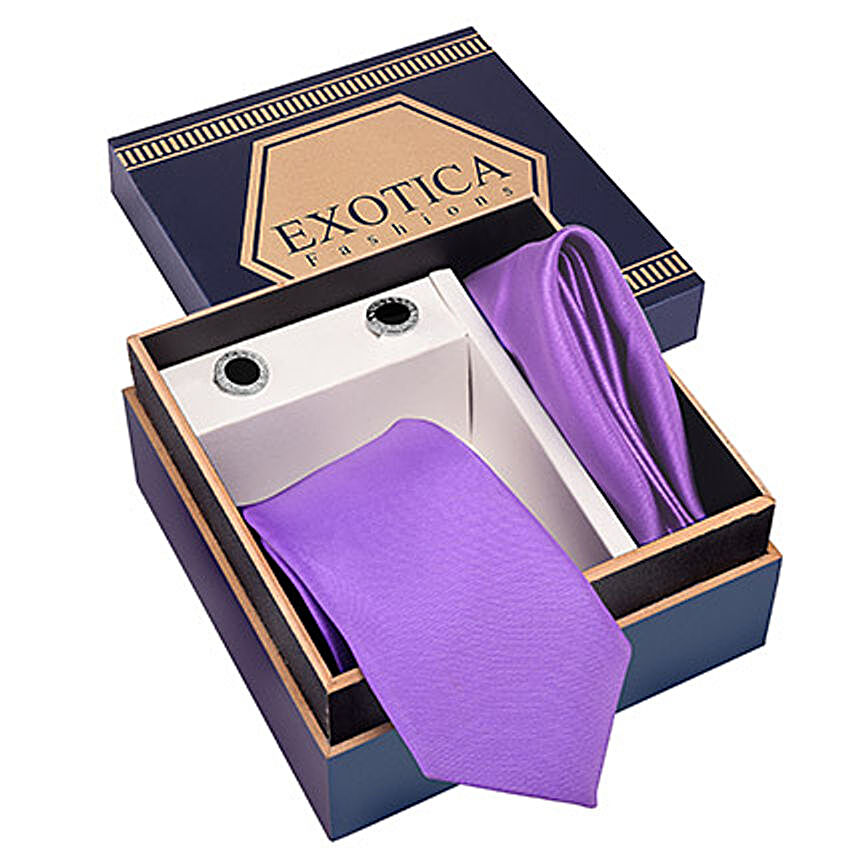 Light Purple Tie Set