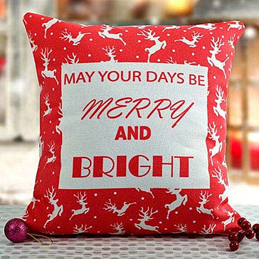Bright Christmas Cushion